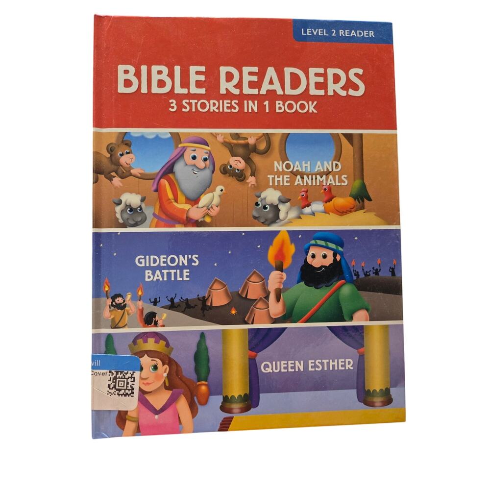 BIBLE STORIES 3 Stories in 1 Book The Clever Factory 2017 Children